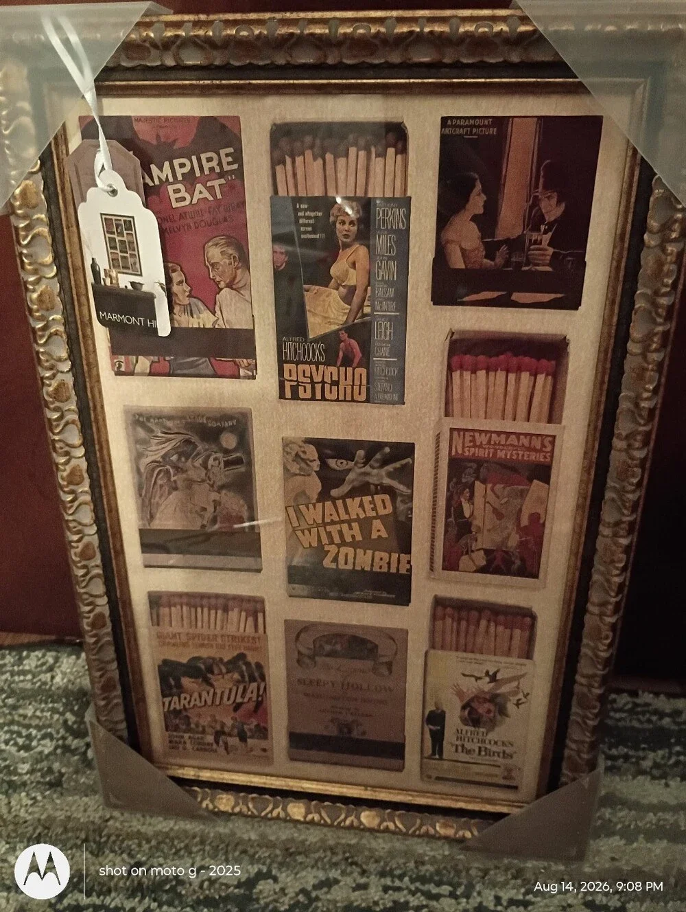Marmont Hill Vintage Poster Framed Wall Art Halloween